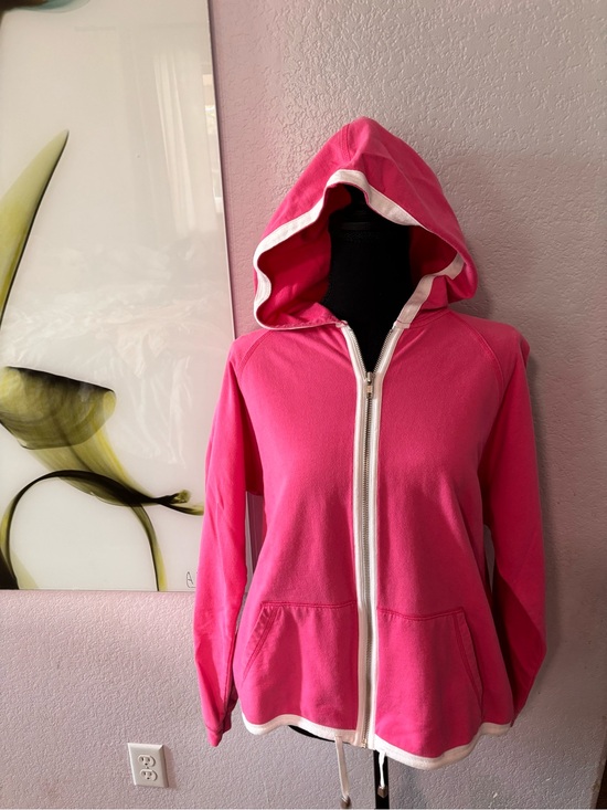 Denim&Co Tops - Pink zip up hoodie size medium